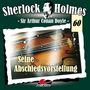 Sherlock Holmes (60) Seine Abschiedsvorstellung, CD