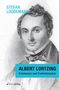 Titel: ALBERT LORTZING. Untertitel: Freimaurer und Freiheitssucher. Autor: STEFAN LÜDDEMANN. Zeichnung eines Mannes., Buch