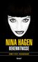 Texte: "NINA HAGEN BEKENNTNISSE ERWEITERTE NEUAUSGABE bene!" Eine Illustration zeigt ein Gesicht mit markantem Makeup., Buch