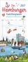 Kalender mit dem Titel: "Der Hamburger Familienplaner 2027". Maritime Illustrationen von Hamburg., Kalender