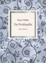 Oscar Wilde: Oscar Wilde: De Profundis. Neuausgabe der Übersetzung von Max Meyerfeld, Buch, Buch