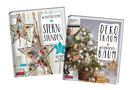 WINTERLICHE STERNSTUNDEN: 62 DIY-Ideen. DEKOTRAUM WEIHNACHTSBAUM: 80 Ideen. Zwei kreative Buchcover., Buch