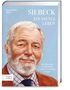 „Siebeck: Ein sattes Leben“ von Christoph Wirtz. Porträt eines älteren Mannes mit Bart auf blauem Hintergrund.