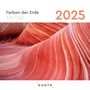 Farben der Erde - KUNTH 365-Tage-Abreißkalender 2025, Kalender