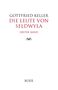 Gottfried Keller: Die Leute von Seldwyla Band 1, Buch