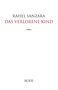 RAHEL SANZARA, DAS VERLORENE KIND, darunter ein kleiner Zierstrich. Unten steht "BOER". Schlichte Gestaltung.
