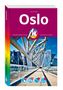 "Oslo" oben in Weiß auf Magenta. Logo von Michael Müller Verlag in der Mitte, darunter moderne Architektur einer Brücke.