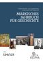 Märkisches Jahrbuch für Geschichte 124/125, Buch, Buch