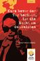 "Roman", "Kurz bevor der Tag beginnt, ist die Nacht am dunkelsten", "Wolf-Ingo Härtl". Rote Illustration mit Figur und Waffe., Buch