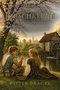 Text: "Der Flug der Kirschkerne. Die Walkenried-Saga Band 1. Die Siedler aus Flandern. Pieter Bracke." 
Illustration: Zwei Leute sitzen unter blühendem Baum an einem Fluss, Mühle im Hintergrund., Buch