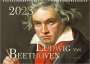 Peter Bach: Der Beethoven-Kalender 2023, DIN A4 - ein Musik-Kalender, ein Komponisten-Kalender, Kalender