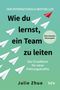 "Wie du lernst, ein Team zu leiten" von Julie Zhuo. Grüner Hintergrund mit Papierfliegern.
