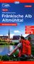 ADFC-Radtourenkarte 22 Fränkische Alb Altmühltal 1:150.000, reiß- und wetterfest, GPS-Tracks Download, Buch