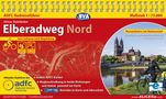 Otmar Steinbicker: ADFC-Radreiseführer Elberadweg Nord 1:75.000 praktische Spiralbindung, reiß- und wetterfest, GPS-Tracks Download, Karten