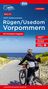 : ADFC-Radtourenkarte 4 Rügen/Usedom Vorpommern 1:150.000, reiß- und wetterfest, E-Bike geeignet, GPS-Tracks Download, KRT