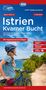 ADFC-Radtourenkarte KRO-IS Istrien Kvarner Bucht, mit Tagestourenvorschlägen, 1:100.000, reiß- und wetterfest, E-Bike geeignet, GPS-Tracks Download, Karten