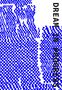 Text: "DREAM IN PROGRESS". Illustration aus blauen, sich verändernden Quadraten auf weißem Hintergrund., Buch