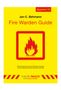 Jan C. Behmann: Fire Warden Guide. Notruf: 112 in der EU. Rotes Flammensymbol auf gelbem Hintergrund., Buch