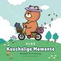 KLHE Kuschelige Momente. Blumen & Frühling. Von Hand illustrierte Motive. Ein Bär auf einem Fahrrad mit Katze im Korb., Buch