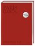 Roter Bucheinband mit den Worten "PARIS TOKYO", "ENGLISH EDITION", "CHRISTIAN BAU", "MATTHAES"., Buch
