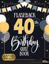 Jordan Lamb: Flashback 40th Birthday Quiz Book Large Print, Buch