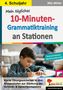 Mila Müller: Mein tägliches 10-Minuten-Grammatik-Training an Stationen / Klasse 4, Buch