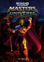 Text: "SCENE 42 DAS FILMARCHIV MASTERS OF THE UNIVERSE DIE GESCHICHTE EINES MYTHOS DIRK WESSELS". Illustration: Figur mit Stab., Buch