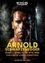 Logo von "Scene 42 – Das Filmarchiv". Arnold Schwarzenegger als muskulöser Charakter mit leuchtend rotem Auge., Buch