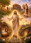 "BIBEL MALBUCH" mit Szenen aus der Bibel: Jesus, Arche, Moses, Geburt Jesu, Kreuzigung. Religöse und historische Darstellungen., Buch
