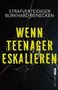 Text: "Strafverteidiger Burkhard Benecken", "Generation außer Kontrolle", "Vorläufiges Cover". Schwarzer Hintergrund., Buch