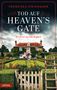 „Franziska Steinhauer – Tod auf Heaven’s Gate. Ein Krimi aus Süd-England.“ Herrenhaus mit Garten, Staketenzaun., Buch
