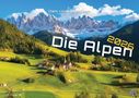 Die Alpen - dem Himmel so nah - 2026 - Kalender DIN A2, KAL