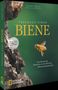 "Faszinierende Einblicke in die Welt der Blütenstaubsammler." Eine Biene fliegt vor grünem Hintergrund. National Geographic Logo., Buch
