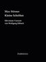 Stirner Max: Kleine Schriften, Buch, Buch