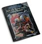 **Auf der Suche nach einem Kaiser**  
"DAS SCHWARZE AUGE" Logo, Illustration: Helden im Kampf gegen Feinde, dynamische Szene., Buch