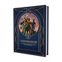 „STEINWANDLER“, darunter: „Hilf den Herolden in diesem Sturmlicht™ Abenteuer für das Cosmere™ Rollenspiel.“ Cover mit drei Helden., Buch