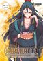 Vol. 3+4, Novel, Arifureta: Der Kampf zurück in meine Welt. Illustration einer Frau in Kimono vor mystischem Hintergrund., Buch