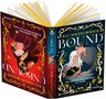Text: "Vorläufiges Cover", "Ali Hazelwood", "Bound", "Unbound", "more". Schwarzer Hintergrund mit goldenen Sternen., Buch