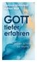„Corinna Mühlstedt, Notker Wolf, GOTT tiefer erfahren, Sieben Schritte zur Mystik“. Blau-goldene abstrakte Kunst., Buch