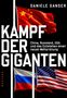 „Kampf der Giganten“ von Daniele Ganser. Flaggen von China, Russland und USA auf schwarzem Hintergrund., Buch