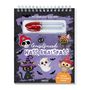 "Mit befüllbarem Zauberstift. Gruselfreunde Wassermalspaß. Einfach nur mit Wasser malen!" Titelbild mit niedlichen Halloween-Motiven., Buch
