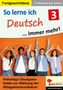 Friedhelm Heitmann: So lerne ich Deutsch ... immer mehr! / Band 3, Buch