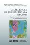 "Challenges of the Baltic Sea Region" oben, darunter eine Landkarte in verschiedenen Farben. Unten das rombach wissenschaft Logo.