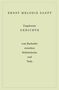 Ernst Melodie Sanft: Ungelernte Gedichte, Buch