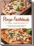 „Pinsa Kochbuch: PINSA - MEHR ALS PIZZA! Leckere Rezepte...“, zeigt zwei appetitliche Pinsa mit Basilikum., Buch