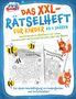 Elena Liebing: Das XXL-Rätselheft für Kinder ab 4 Jahren: Das fördernde A4-Rätselbuch mit fantasievollen und herausfordernden Labyrinth-Rätseln. Die ideale Beschäftigung im Kindergarten- und Vorschulalter!, Buch