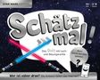 „Schätz mal! Das Quiz mit Lach- und Staungarantie.“ Star Wars Thema mit Lichtschwertern auf Sternenhintergrund., Buch