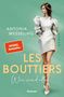 "Spiegel Bestseller-Autorin", "Antonia Wesseling", "Les Bouttiers", "Wir sind alles", "Forever". Illustration einer Frau im weißen Kleid., Buch