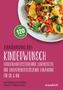 Text: „Über 120 Rezepte. Ernährung bei Kinderwunsch. Fruchtbarkeitssteigernde Lebensmittel.“ Teller mit buntem Salat., Buch