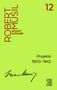 Robert Musil: Projekte 1900-1942, Buch